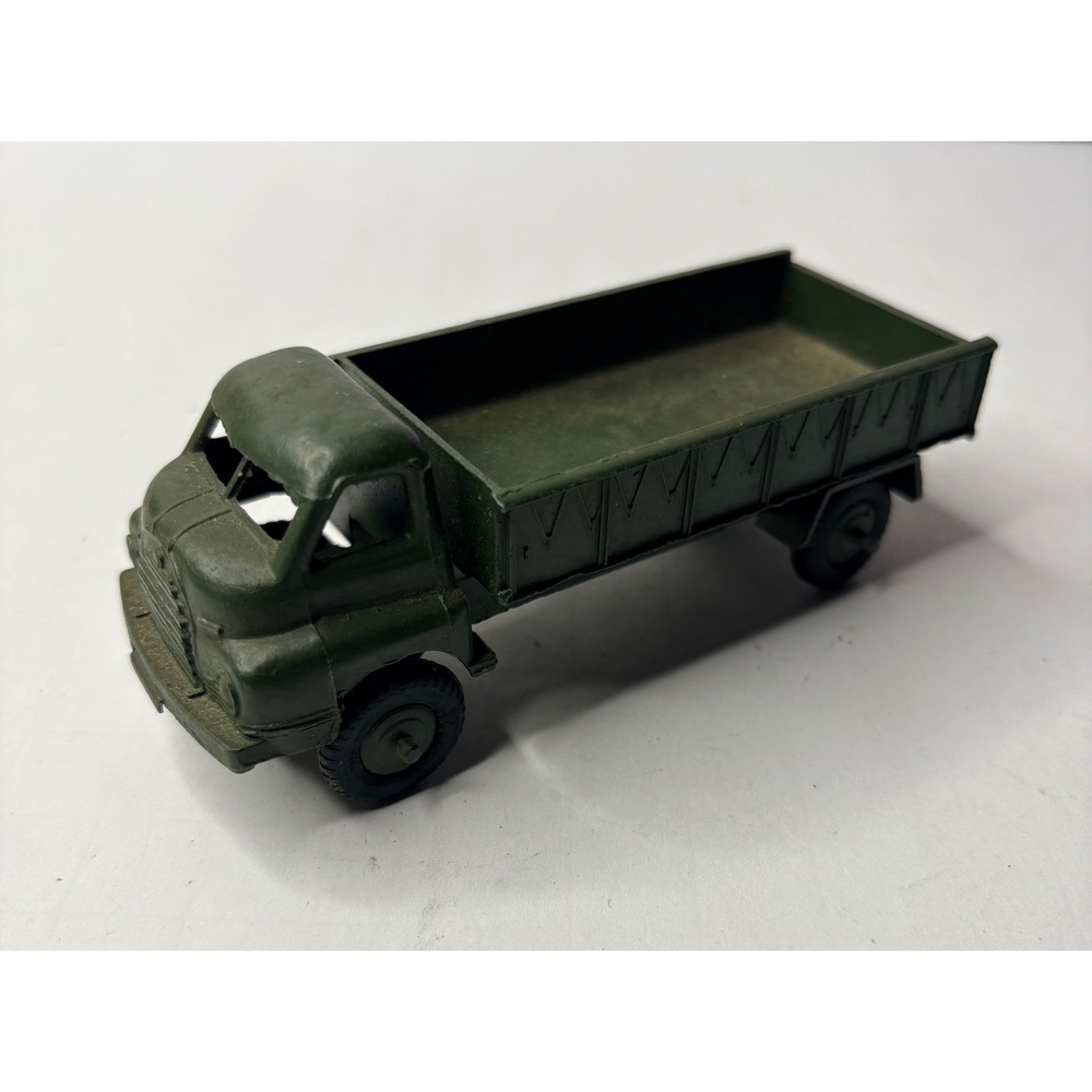 Vintage Olive Green Plastic Military Transport Truck Made in England